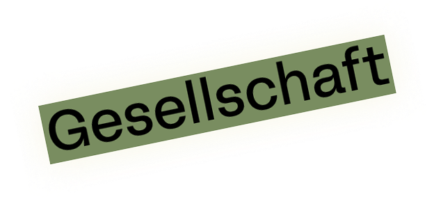 Wort Gesellschaft